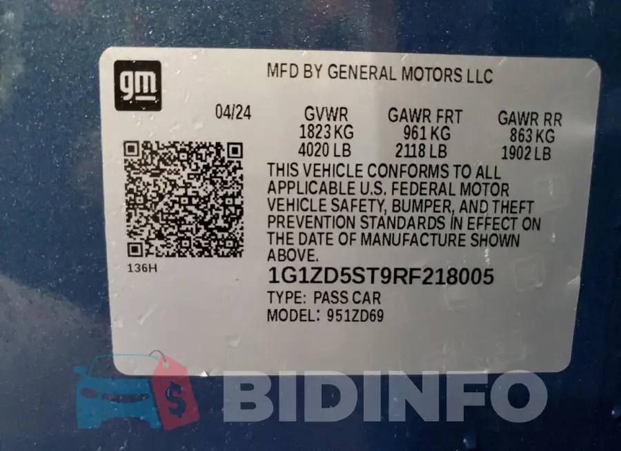 1G1ZD5ST9RF218005 Photo# 12