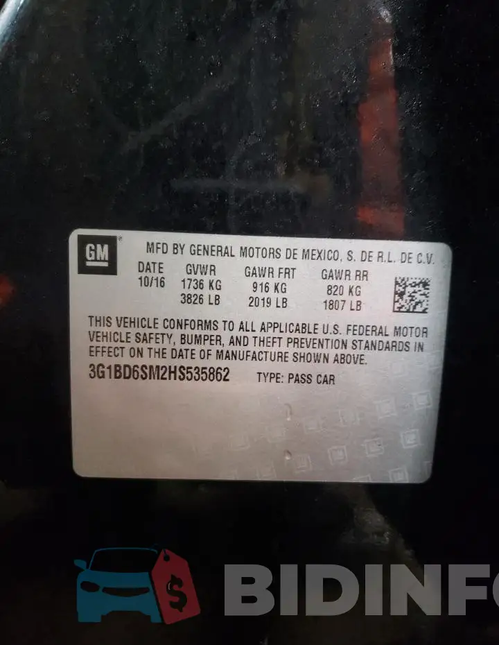 3G1BD6SM2HS535862 Photo# 12