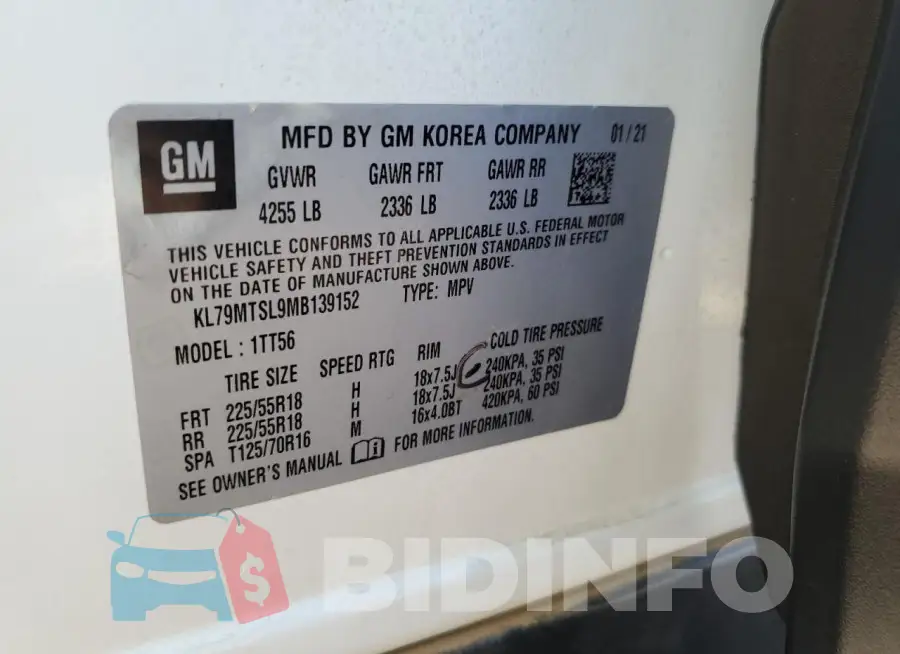 KL79MTSL9MB139152 Photo# 14