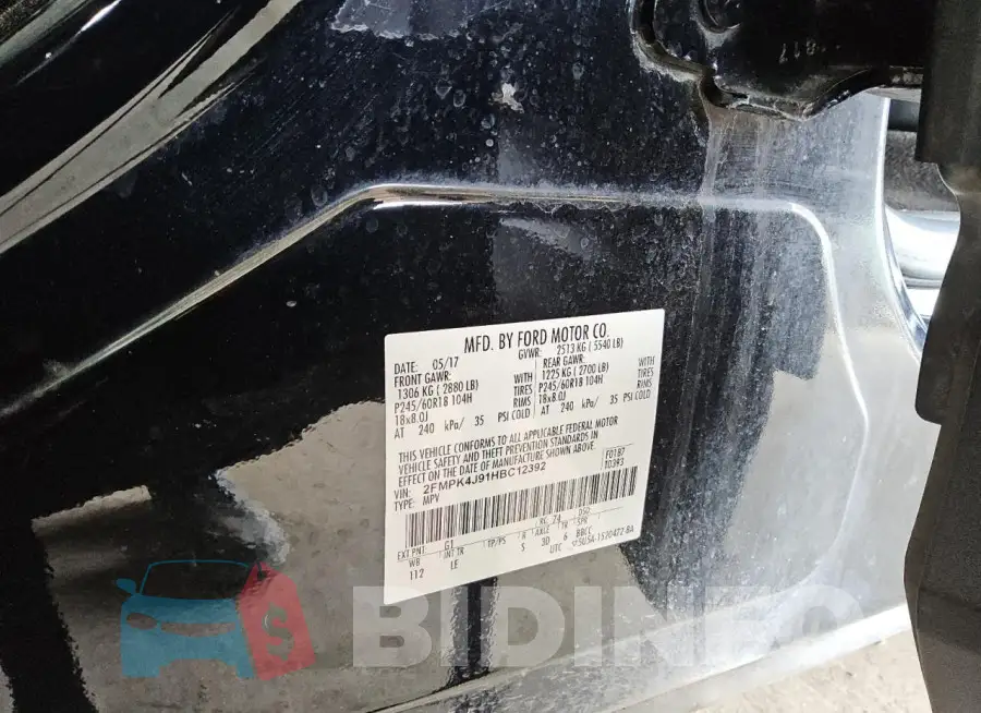 2FMPK4J91HBC12392 Photo# 13