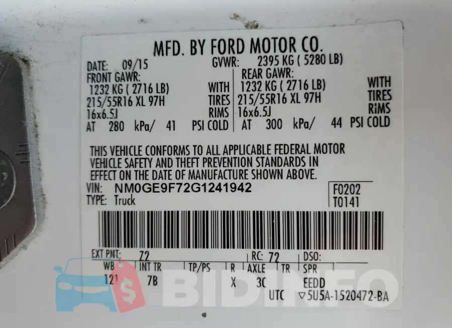 NM0GE9F72G1241942 Photo# 13