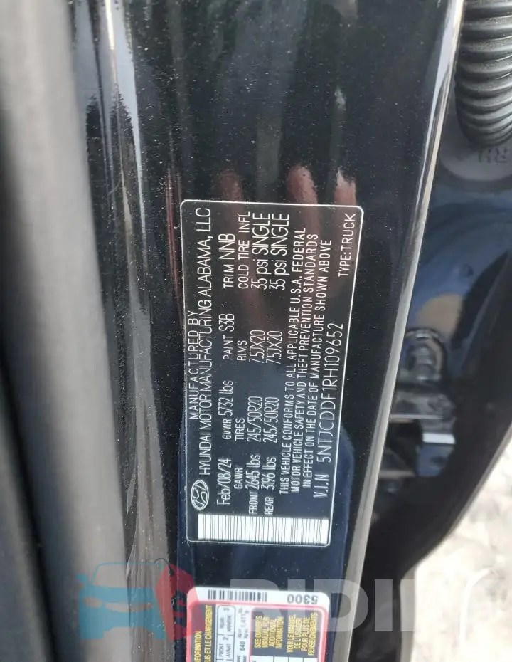 5NTJCDDF1RH109652 Photo# 12
