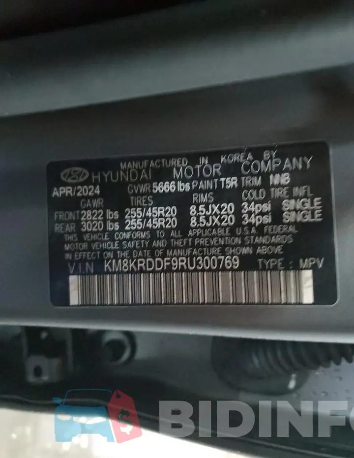 KM8KRDDF9RU300769 Photo# 13