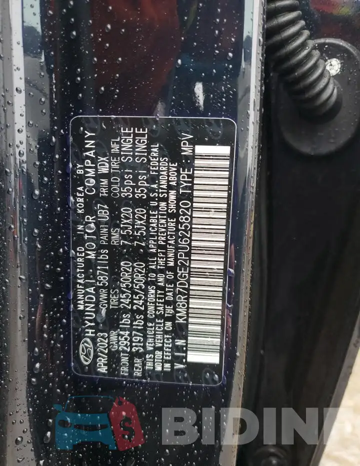 KM8R7DGE2PU625820 Photo# 13