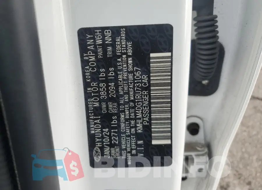 KMHLM4DG1RU731067 Photo# 12