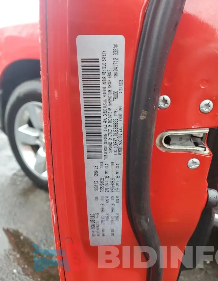 1C6RR7LT8JS286625 Photo# 12