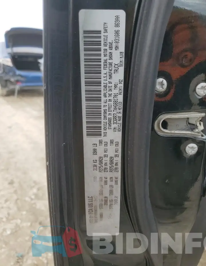 3C6RR7LTXHG681701 Photo# 12