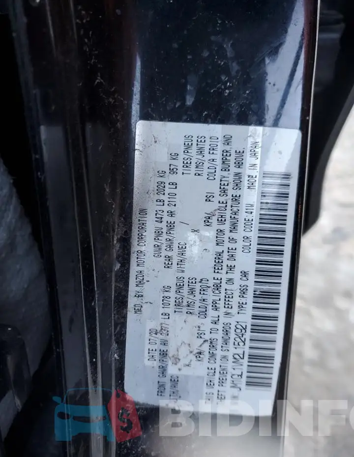 JM1GL1VM2L1524921 Photo# 12