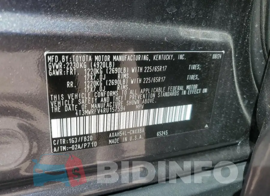 4T3MWRFV4RU157594 Photo# 12