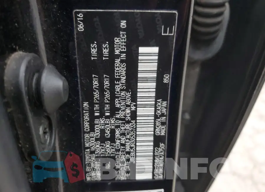 JTEBU5JR3G5357334 Photo# 14
