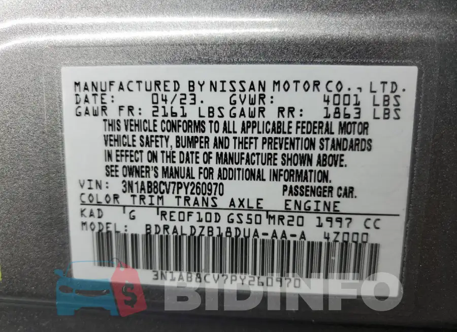 3N1AB8CV7PY260970 Photo# 13