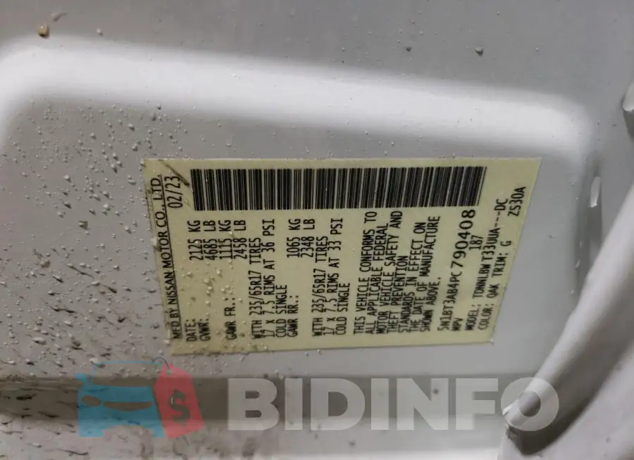 5N1BT3AB4PC790408 Photo# 13