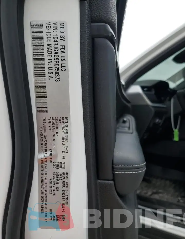 1C4RJGAG9RC259378 Photo# 12
