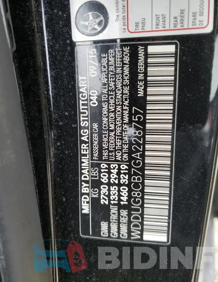 WDDUG8CB7GA228757 Photo# 12