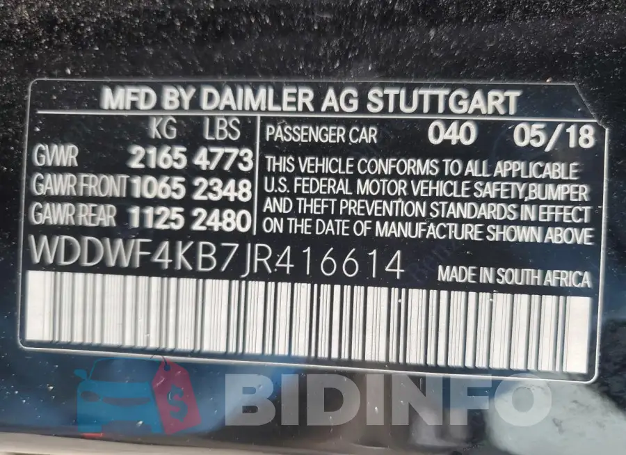 WDDWF4KB7JR416614 Photo# 12
