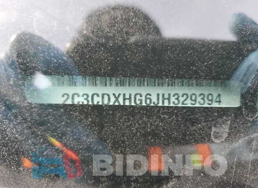 2C3CDXHG6JH329394 Photo# 13