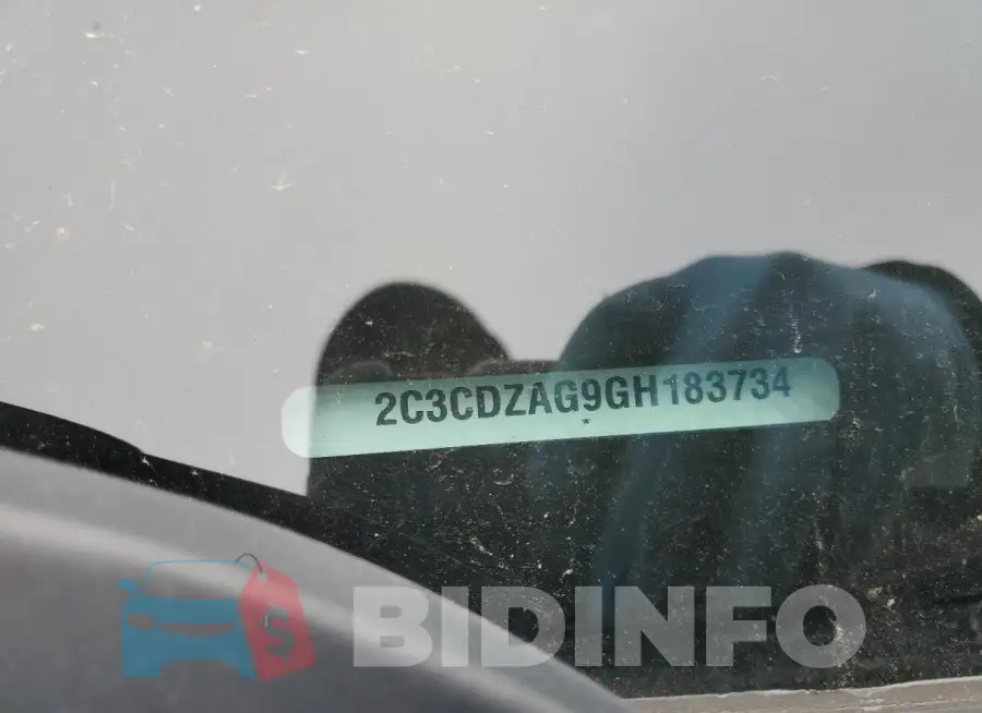 2C3CDZAG9GH183734 Photo# 12