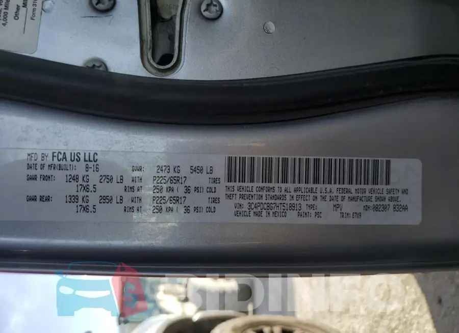 3C4PDCBG7HT518913 Photo# 14