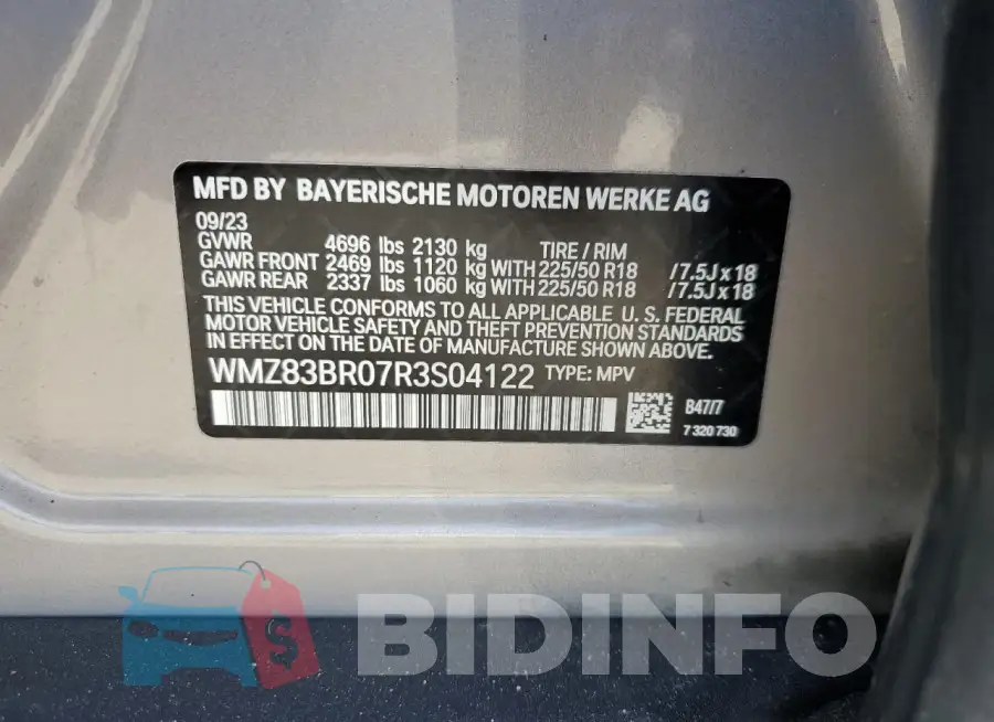 WMZ83BR07R3S04122 Photo# 13