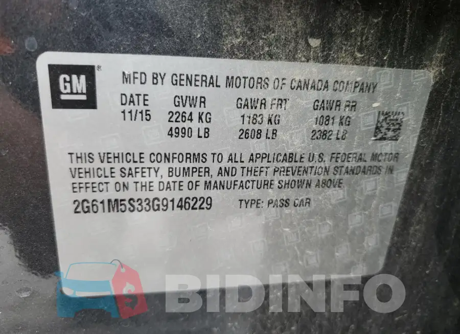 2G61M5S33G9146229 Photo# 12