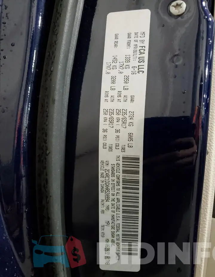 2C4RC1DGXHR520994 Photo# 13