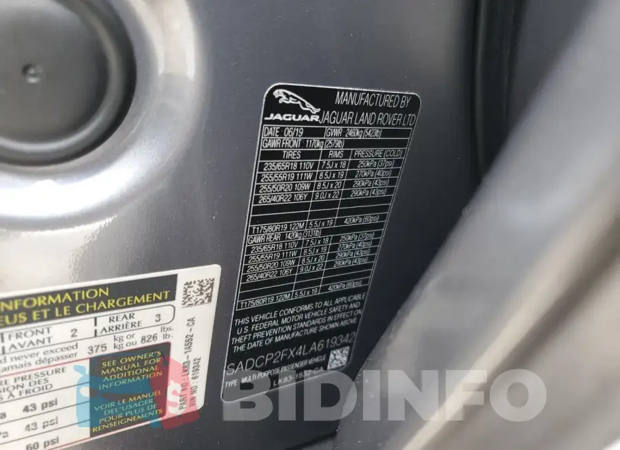 SADCP2FX4LA619342 Photo# 13