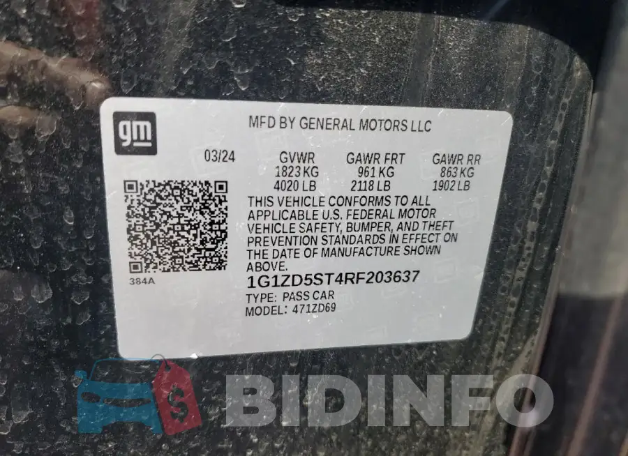 1G1ZD5ST4RF203637 Photo# 12