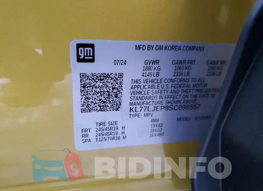 KL77LJEP9SC098557 Photo# 13