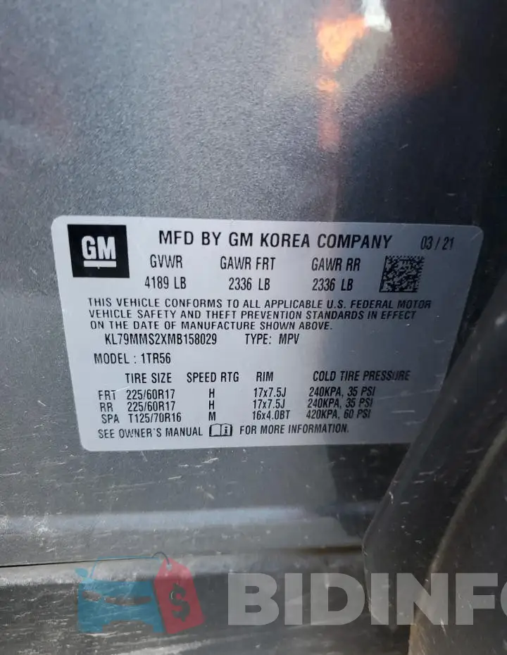 KL79MMS2XMB158029 Photo# 13