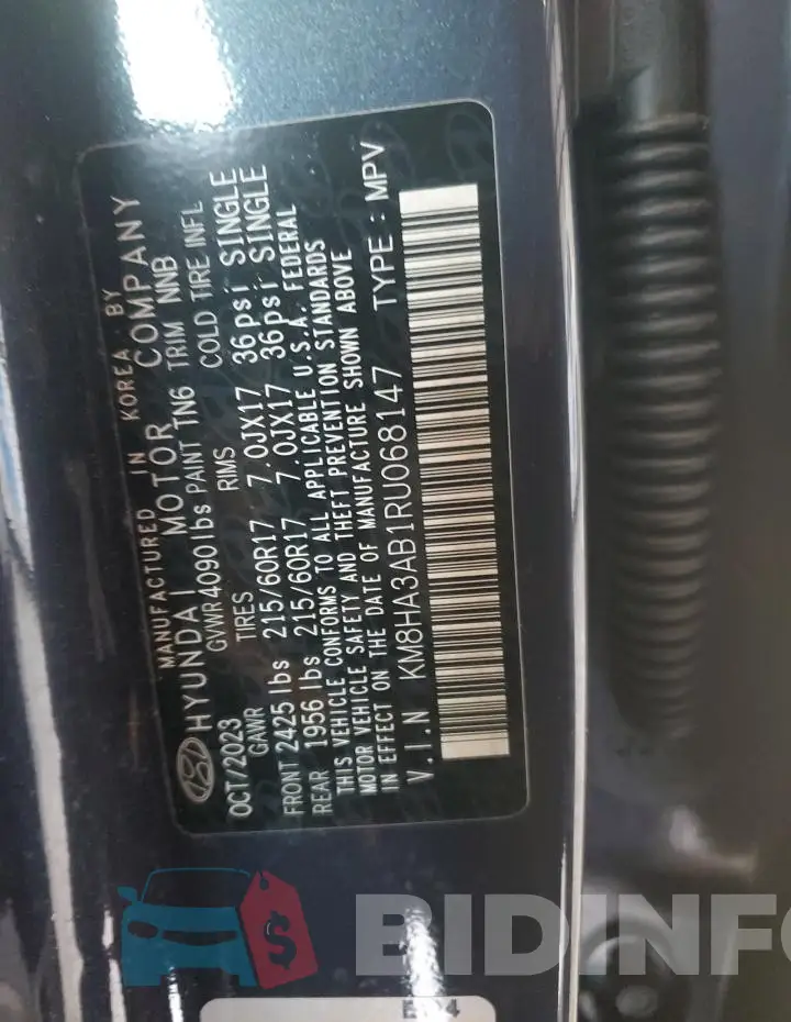 KM8HA3AB1RU068147 Photo# 13