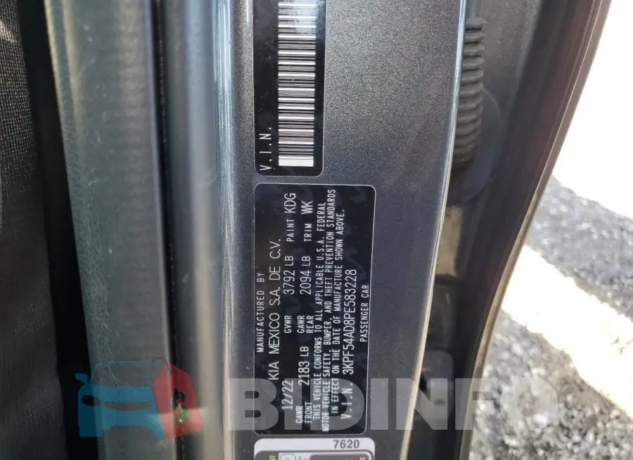 3KPF54AD8PE583228 Photo# 13