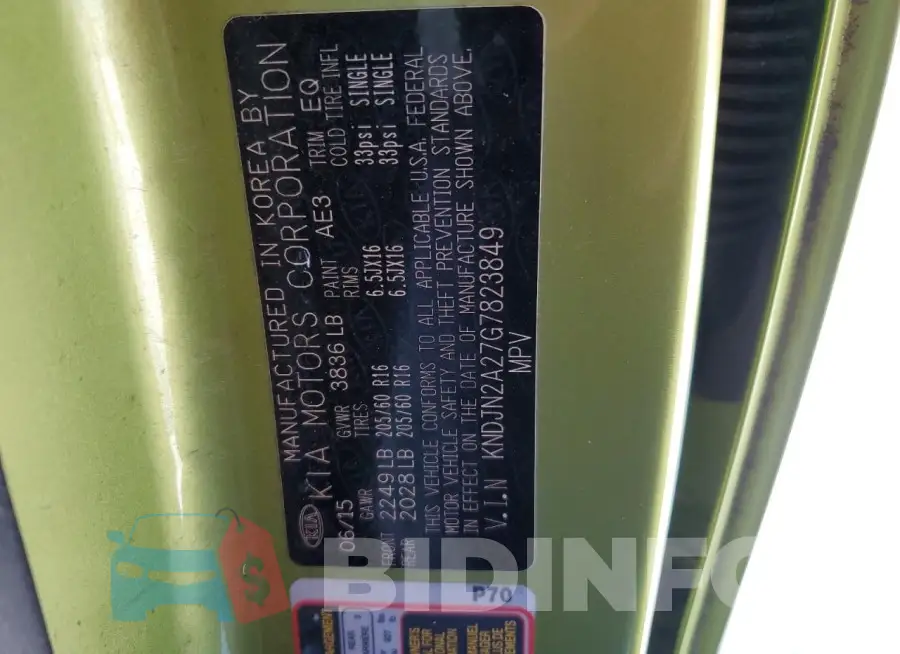 KNDJN2A27G7823849 Photo# 12
