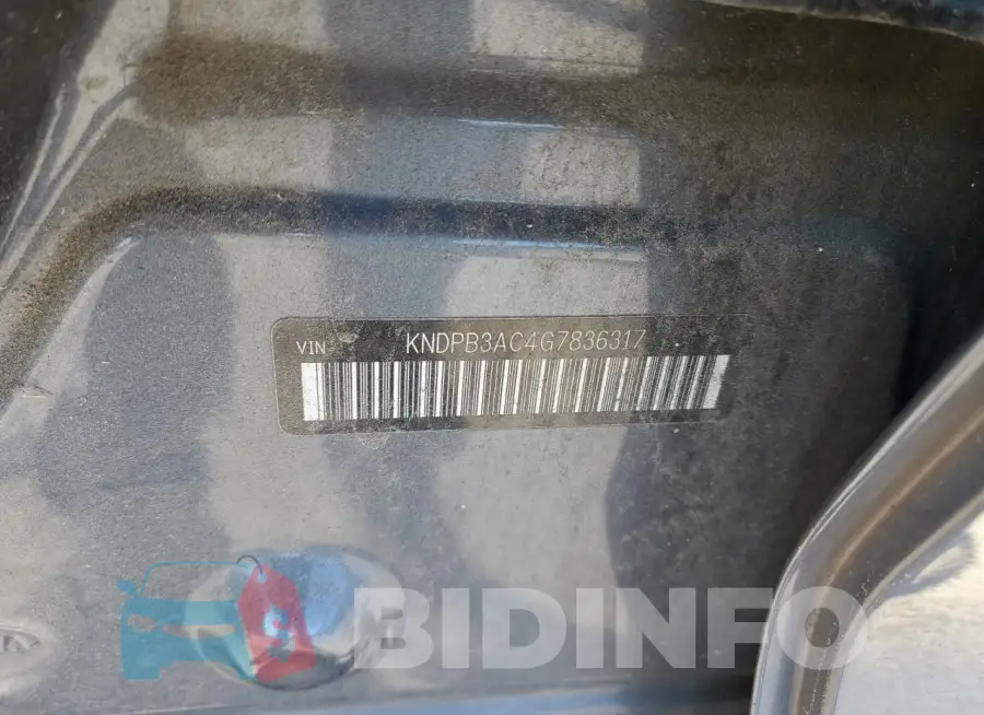 KNDPB3AC4G7836317 Photo# 13