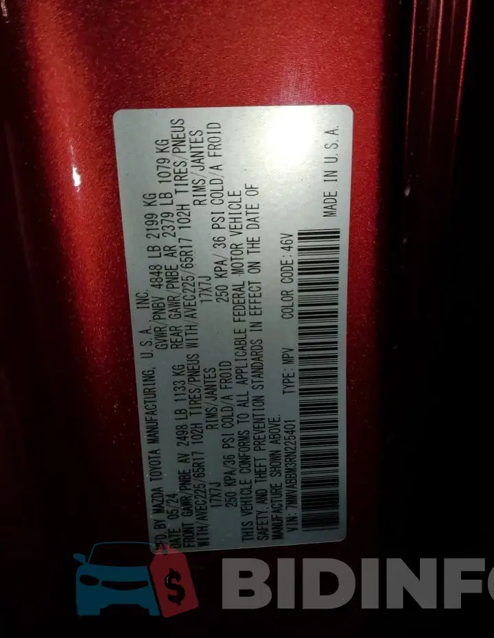 7MMVABBM3RN225401 Photo# 13