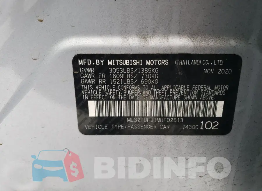 ML32FUFJ1MHF02513 Photo# 13