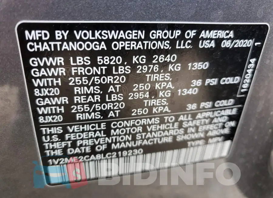 1V2ME2CA8LC219230 Photo# 14