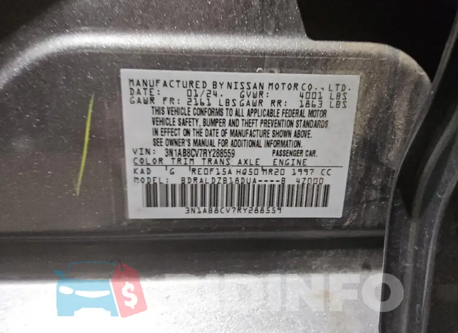3N1AB8CV7RY288559 Photo# 12