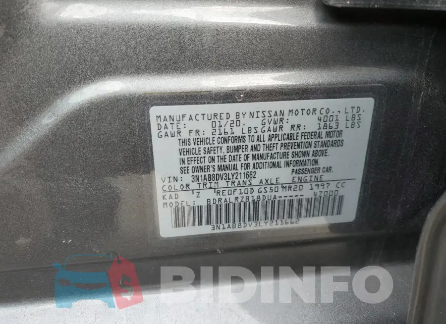 3N1AB8DV3LY211662 Photo# 12
