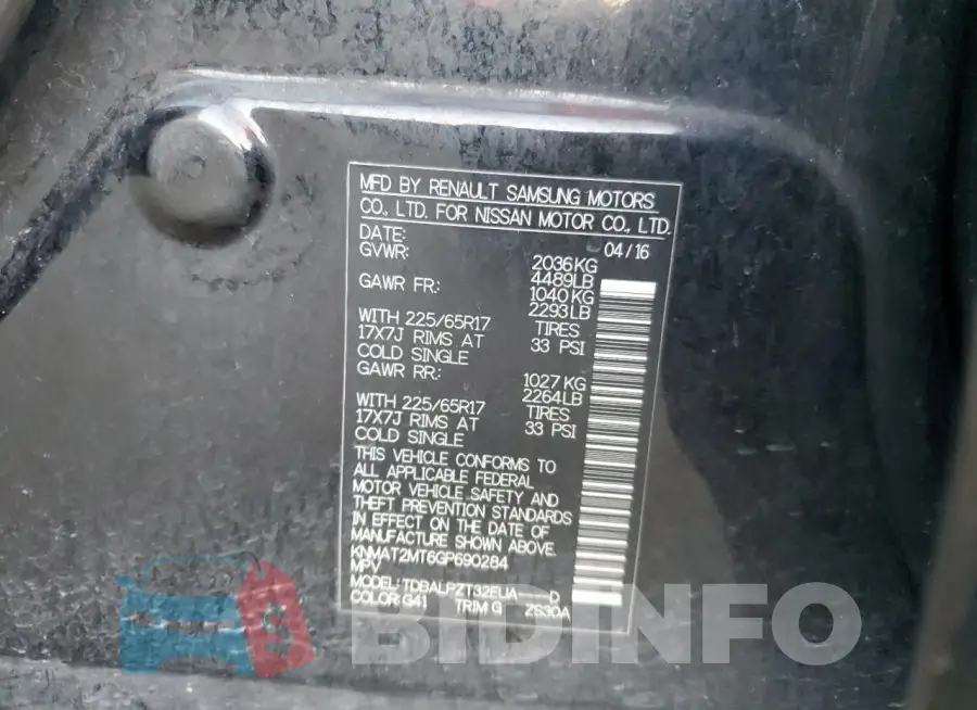KNMAT2MT6GP690284 Photo# 13