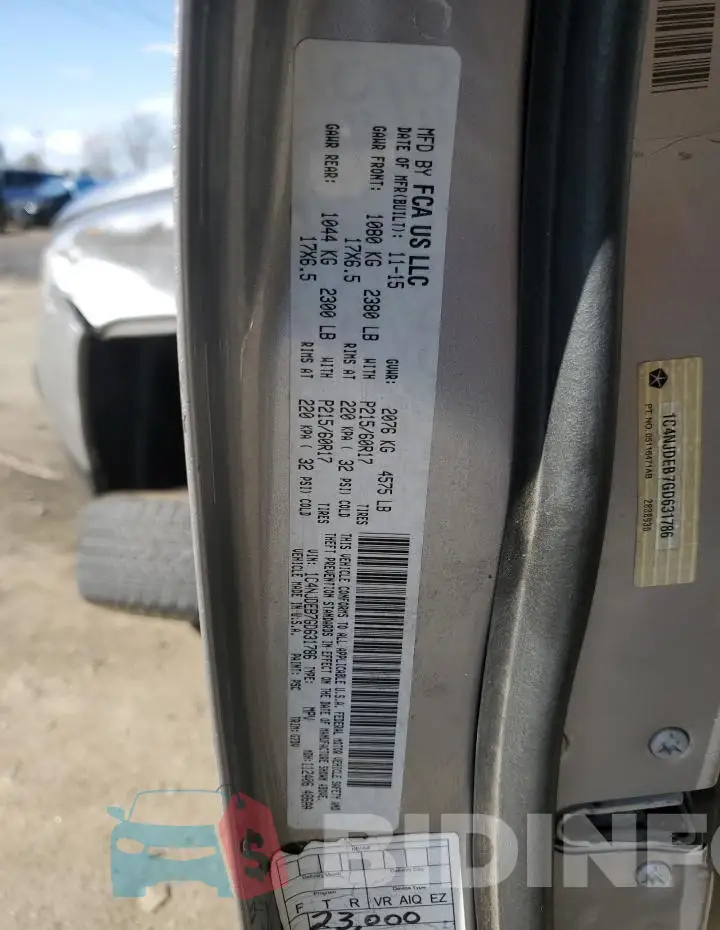 1C4NJDEB7GD631786 Photo# 13