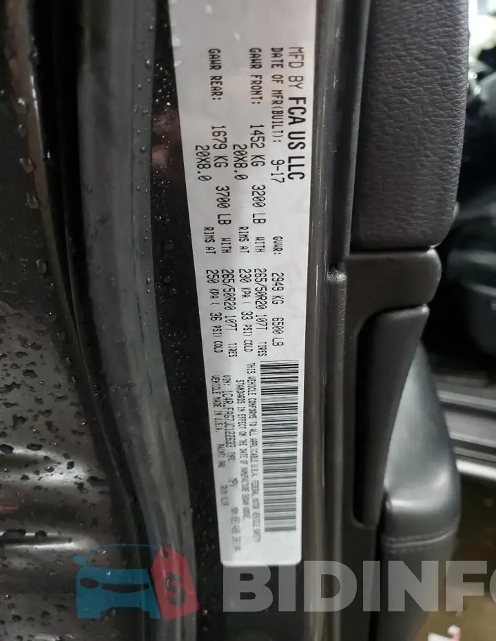 1C4RJFAG7JC122633 Photo# 14