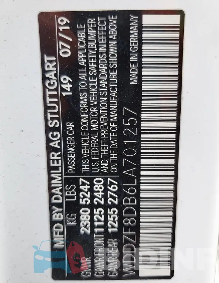 WDDZF8DB6LA701257 Photo# 12
