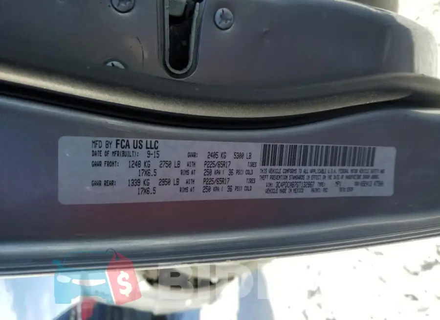3C4PDCAB7GT132867 Photo# 14
