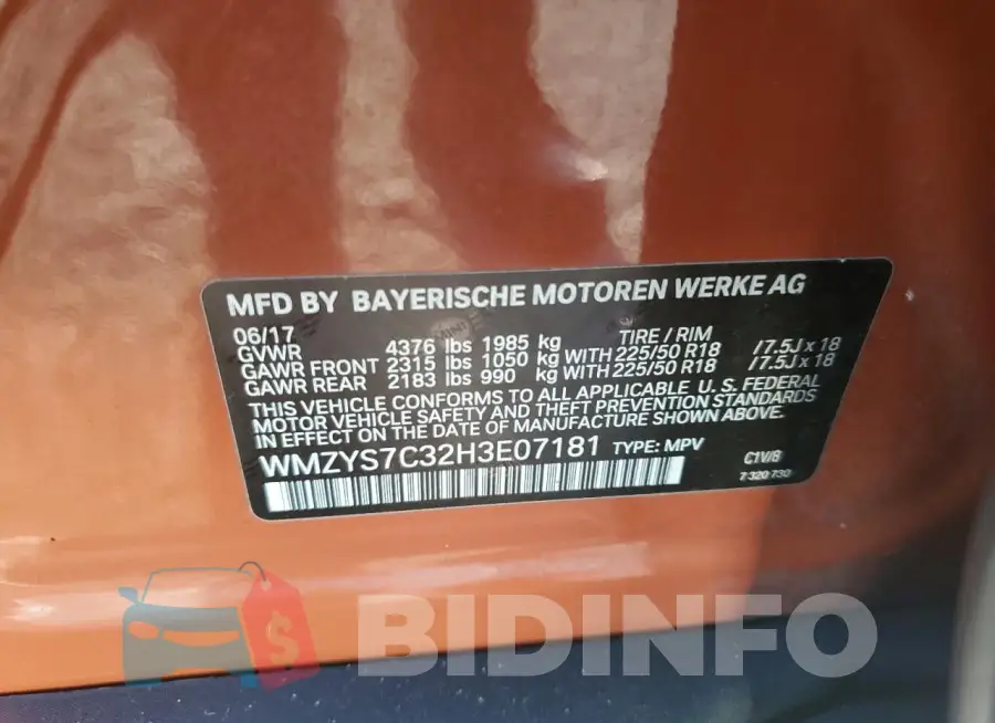 WMZYS7C32H3E07181 Photo# 12
