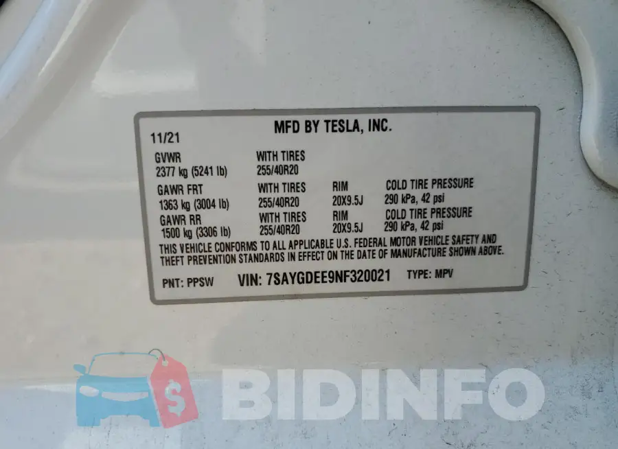 7SAYGDEE9NF320021 Photo# 12