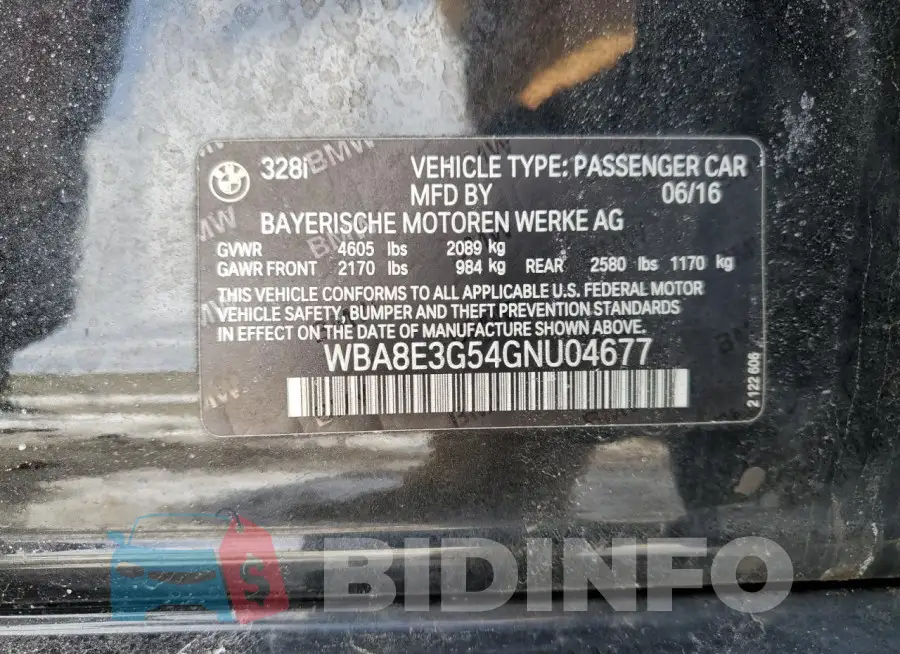 WBA8E3G54GNU04677 Photo# 12