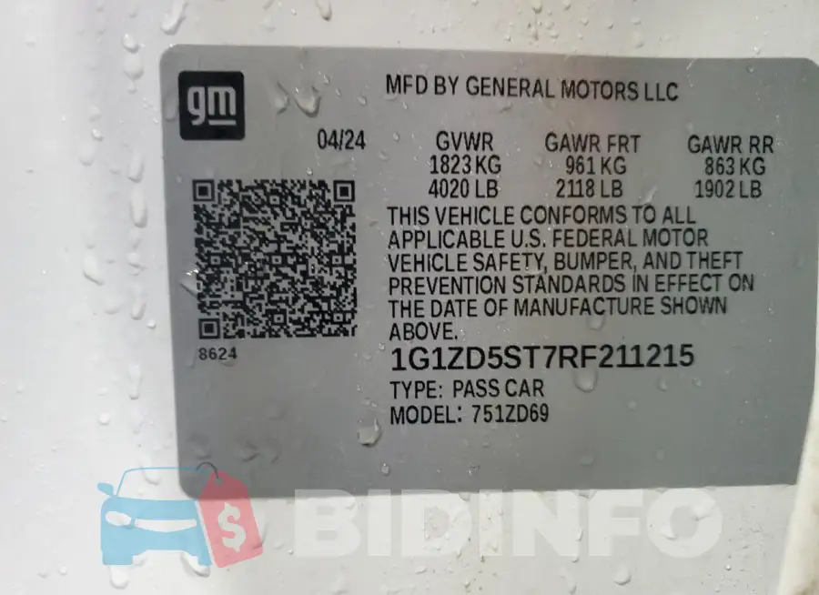 1G1ZD5ST7RF211215 Photo# 13