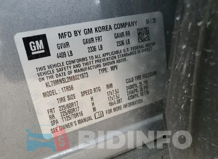 KL79MNSL2MB021973 Photo# 13