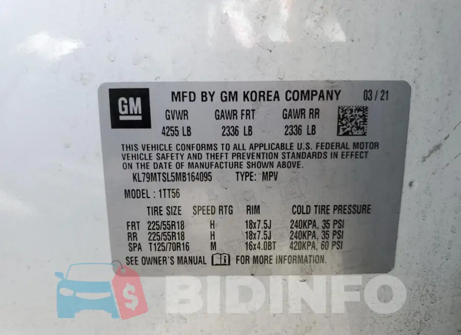 KL79MTSL5MB164095 Photo# 13