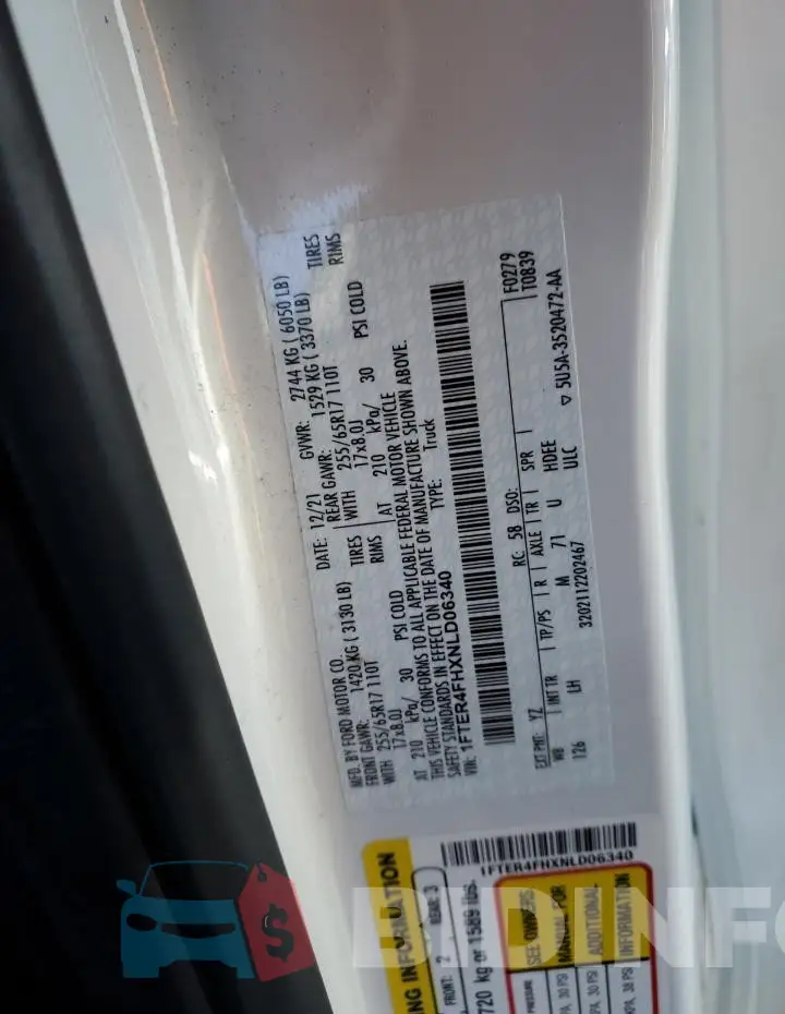1FTER4FHXNLD06340 Photo# 12